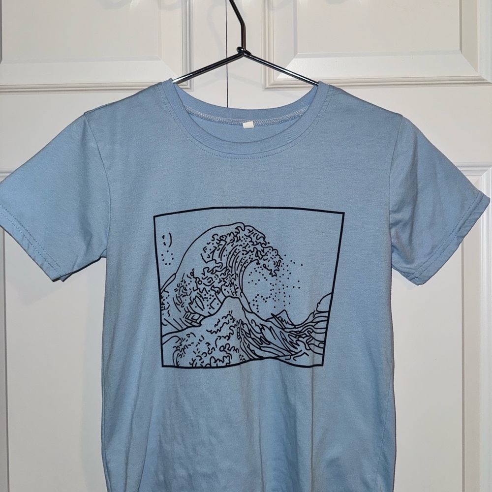 Blue Graphic T-Shirt